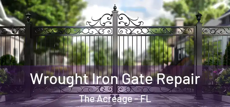  Wrought Iron Gate Repair The Acreage - FL